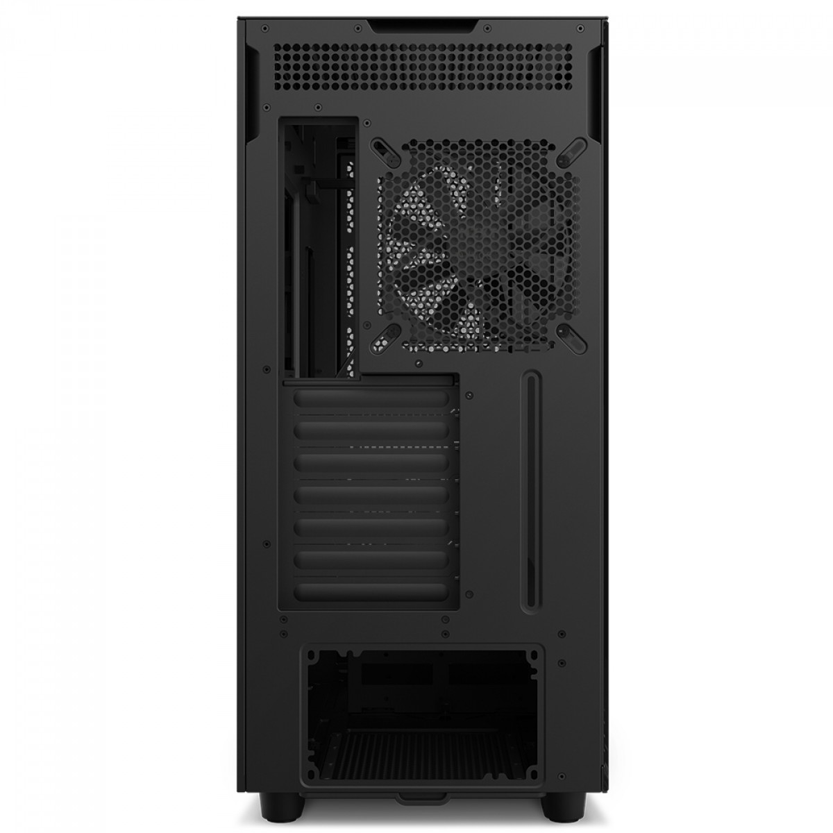 Gabinete Gamer NZXT H7 Flow Mid Tower, Vidro Temperado, Black, ATX, Sem Fonte, 2 Fans, CM-H71FB-01