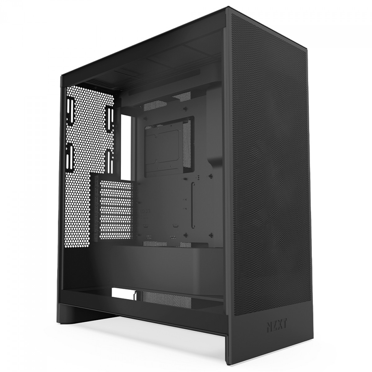 Gabinete Gamer NZXT H7 Flow, Mid Tower, Vidro Temperado, E-ATX, Preto, Sem Fonte, Com 3 Fans, CM-H72FB-01