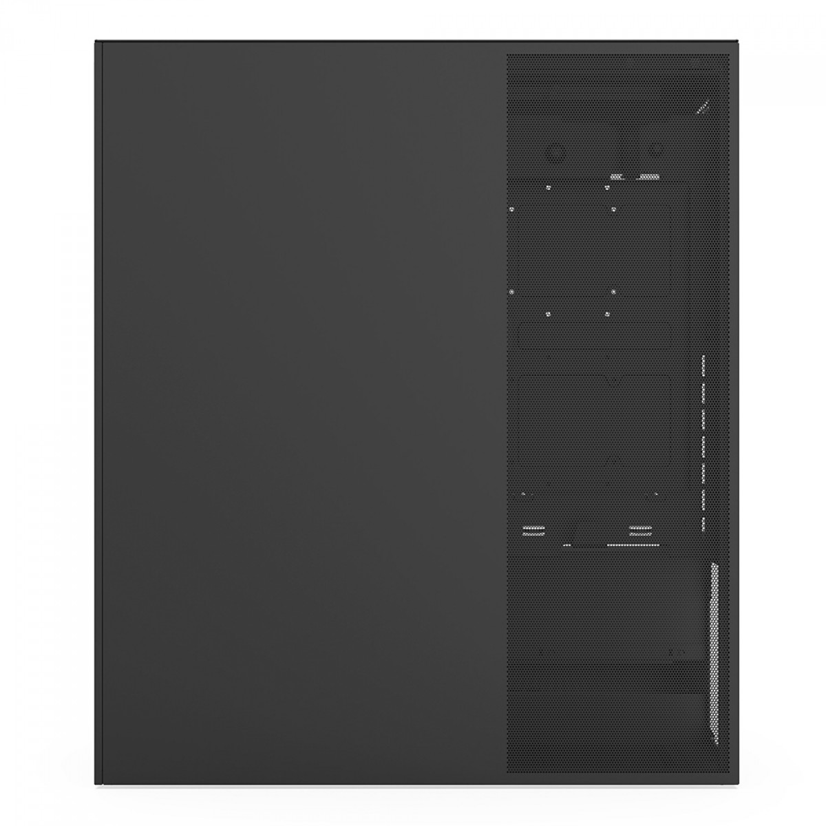 Gabinete Gamer NZXT H7 Flow, Mid Tower, Vidro Temperado, E-ATX, Preto, Sem Fonte, Com 3 Fans, CM-H72FB-01