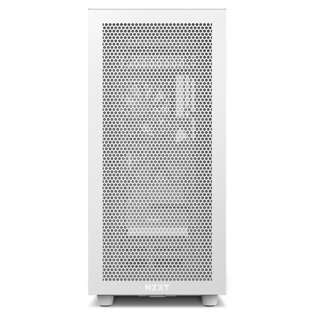 Gabinete Gamer NZXT H7 Flow Mid Tower, Vidro Temperado, White, ATX, Sem Fonte, 2 Fans, CM-H71FW-01