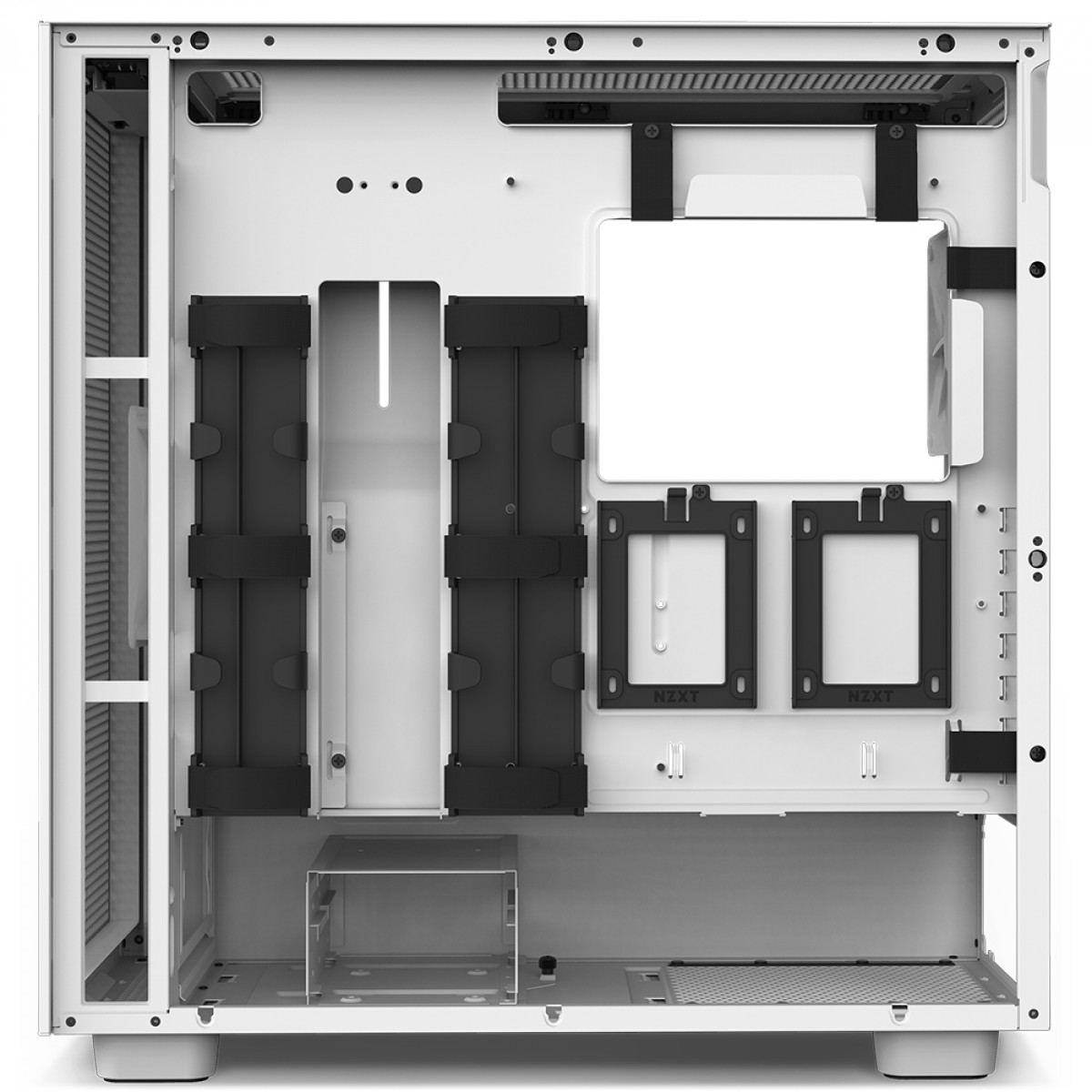 Gabinete Gamer NZXT H7 Flow Mid Tower, Vidro Temperado, White, ATX, Sem Fonte, 2 Fans, CM-H71FW-01