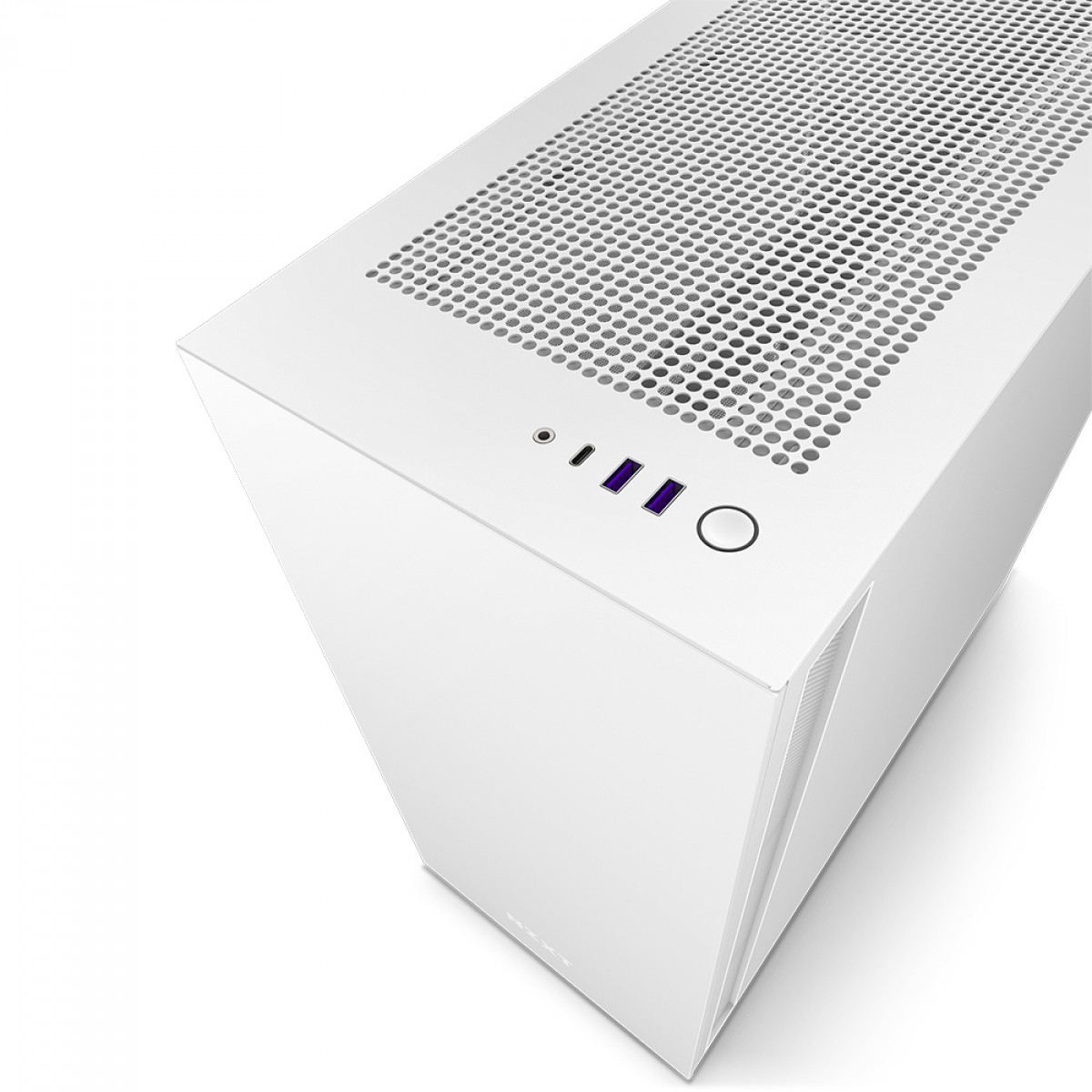 Gabinete Gamer NZXT H7 Mid Tower, Vidro Temperado, White, ATX, Sem Fonte, 2 Fans, CM-H71BW-01