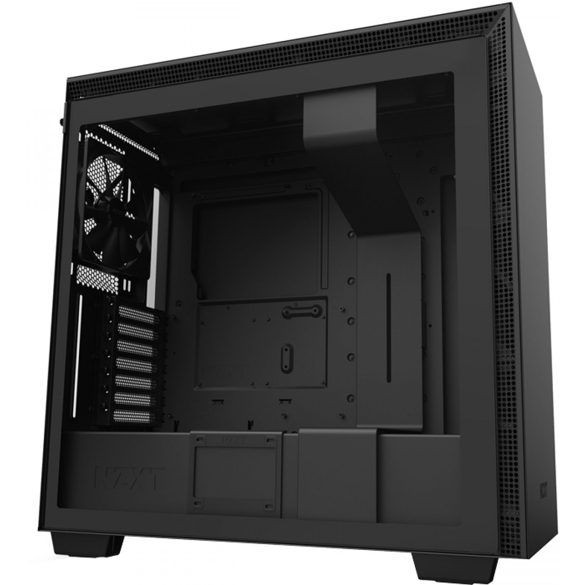 Gabinete Gamer NZXT H710, Mid Tower, Vidro Temperado, Black, CA-H710B-B1, Sem Fonte, Com 4 Fans