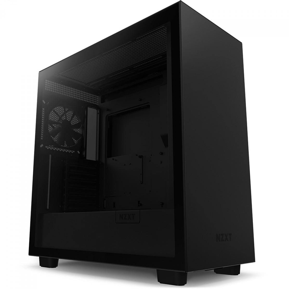 Gabinete Gamer NZXT H7 Mid Tower, Vidro Temperado, Black, ATX, Sem Fonte, 2 Fans, CM-H71BB-01