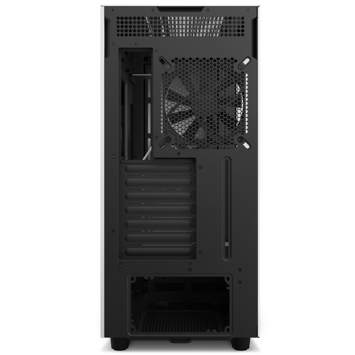 Gabinete Gamer NZXT H7 Mid Tower, Vidro Temperado, White/Black, ATX, Sem Fonte, 2 Fans, CM-H71BG-01