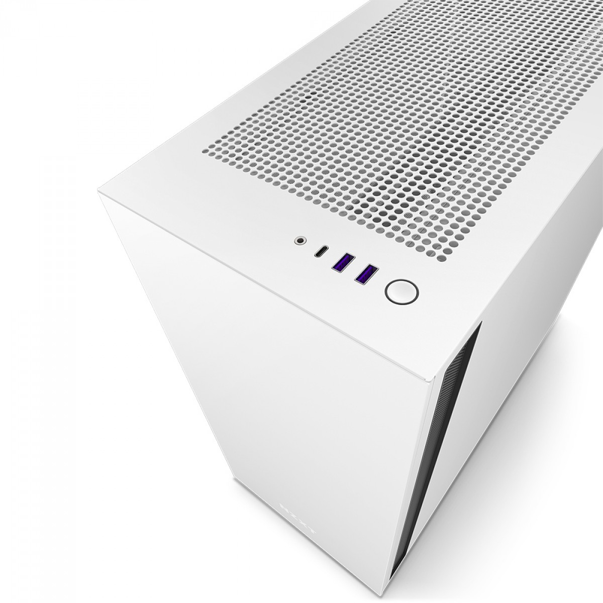 Gabinete Gamer NZXT H7 Mid Tower, Vidro Temperado, White/Black, ATX, Sem Fonte, 2 Fans, CM-H71BG-01