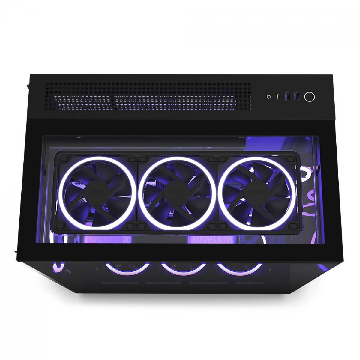 Gabinete Gamer NZXT H9 Elite, Mid Tower, Vidro Temperado, Black, ATX, Sem Fonte, Com 4 Fans, CM-H91EB-01
