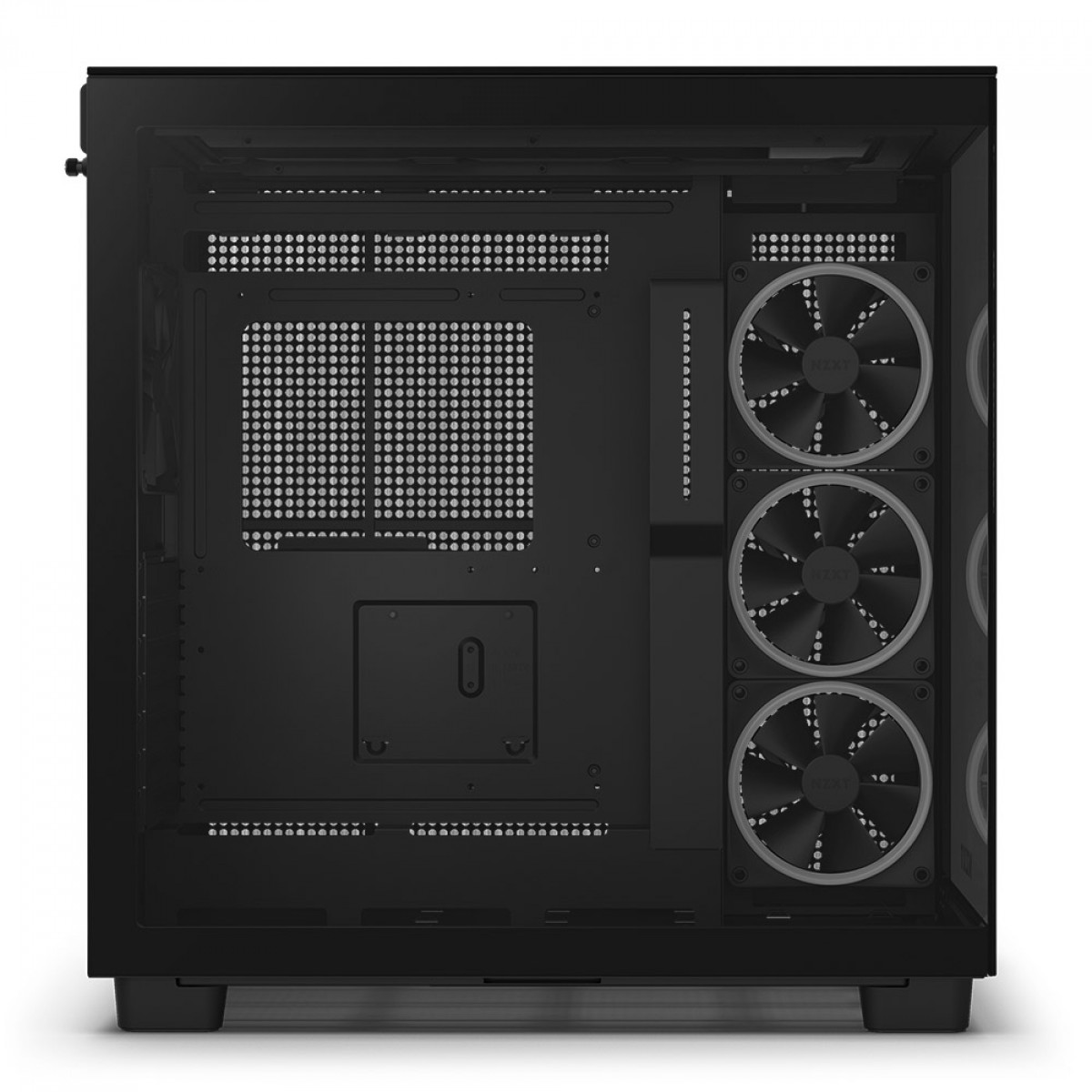 Gabinete Gamer NZXT H9 Elite, Mid Tower, Vidro Temperado, Black, ATX, Sem Fonte, Com 4 Fans, CM-H91EB-01
