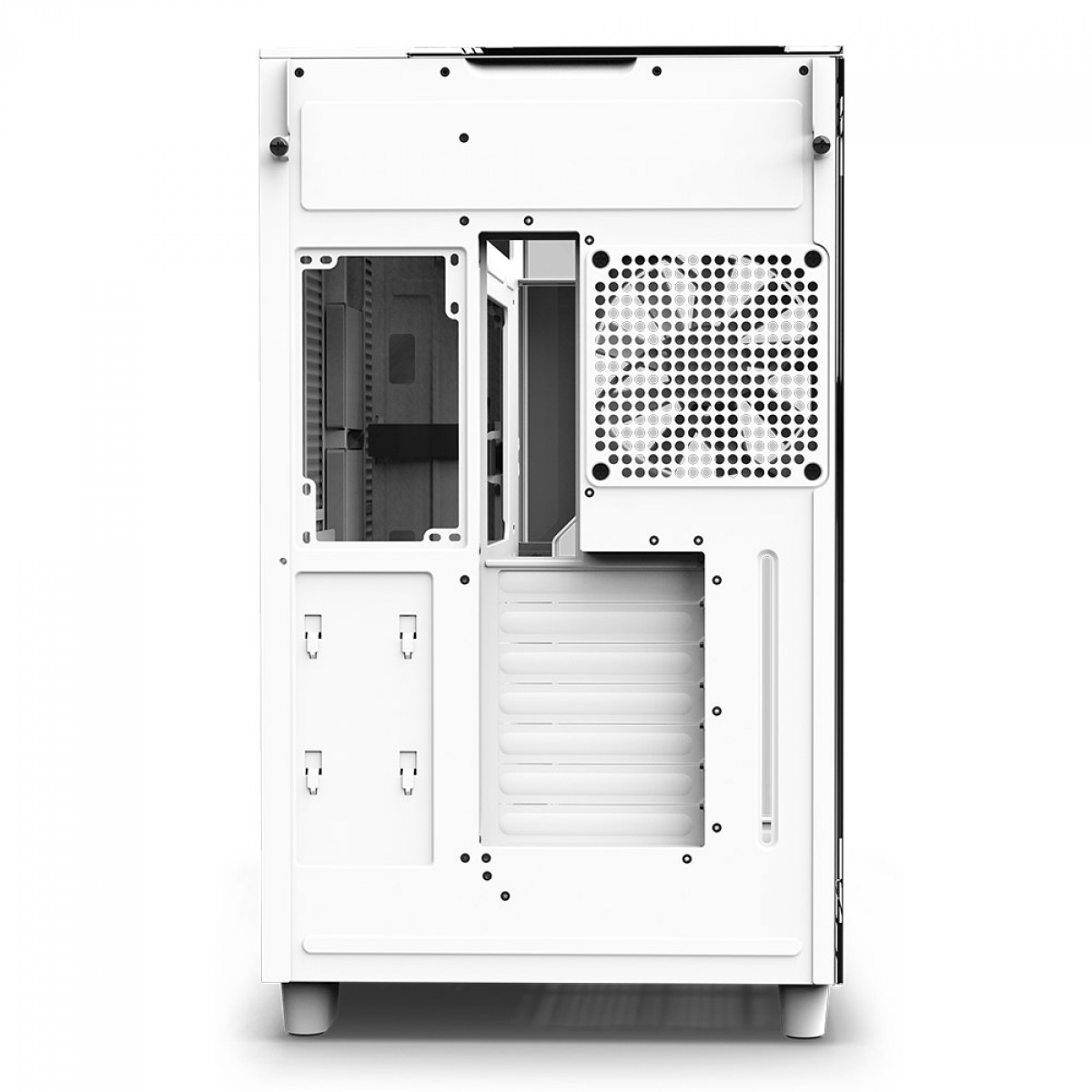 Gabinete Gamer NZXT H9 Elite, Mid Tower, Vidro Temperado, White, ATX, Sem Fonte, Com 4 Fans, CM-H91EW-01