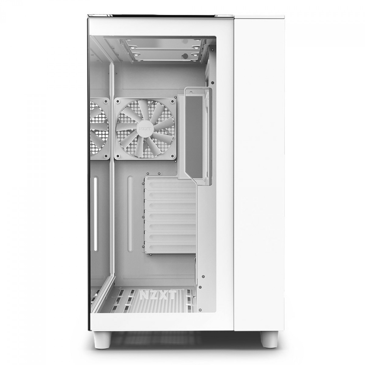 Gabinete Gamer NZXT H9 Elite, Mid Tower, Vidro Temperado, White, ATX, Sem Fonte, Com 4 Fans, CM-H91EW-01