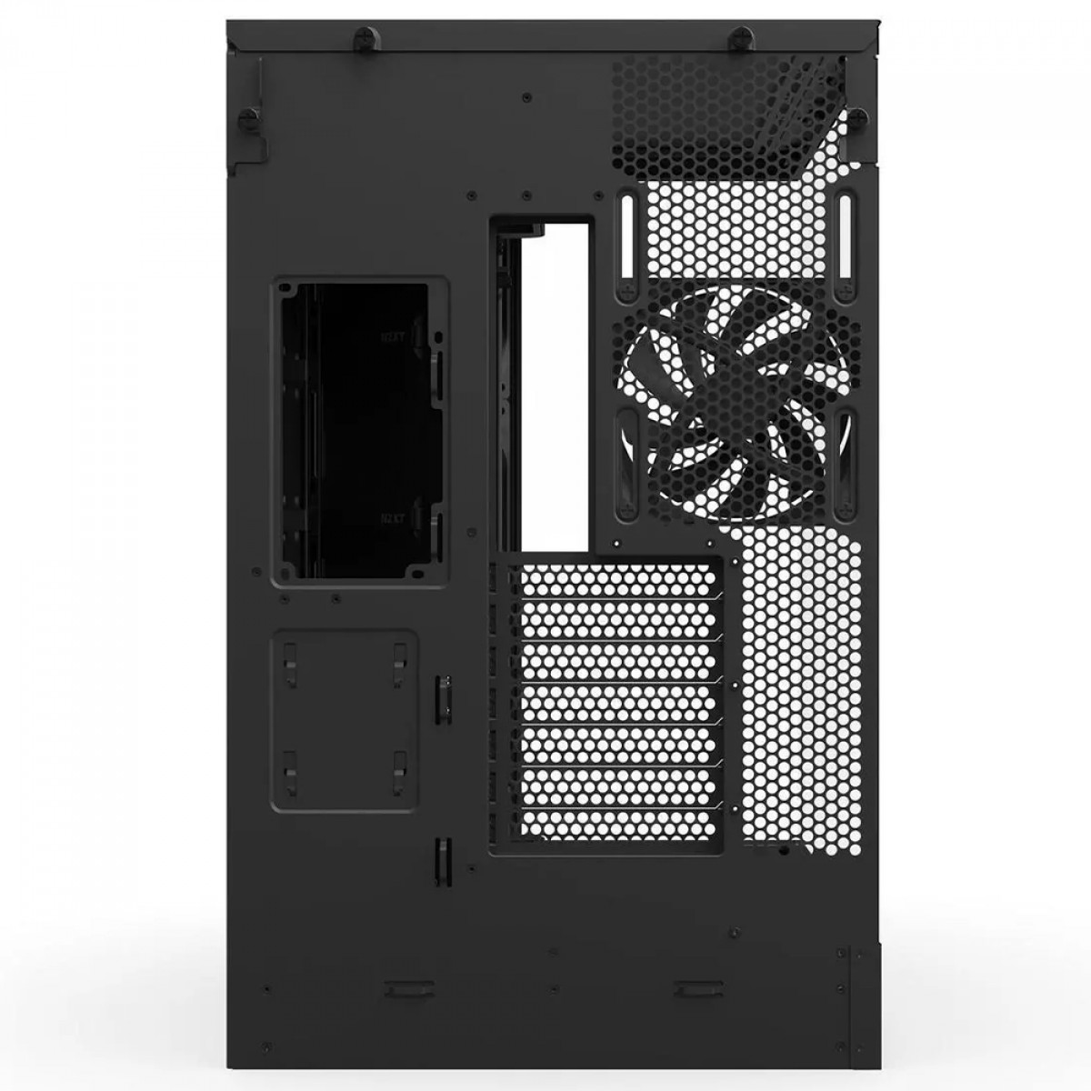 Gabinete Gamer NZXT H9 Flow, Mid Tower, Vidro Temperado, ATX, Sem Fonte, Com 4 Fans, Preto, CM-H92FB-01