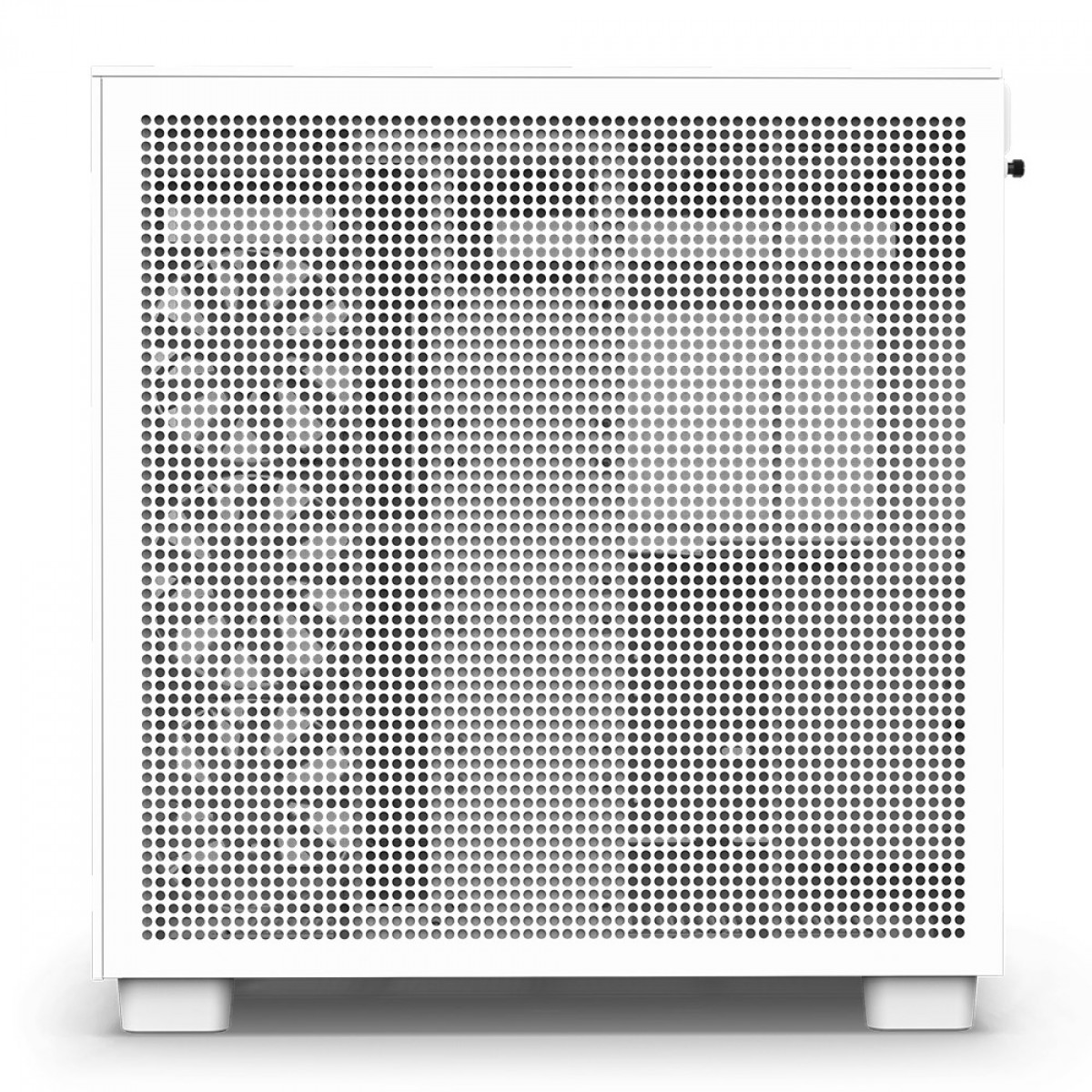 Gabinete Gamer NZXT H9 Flow, Mid Tower, Vidro Temperado, White, ATX, Sem Fonte, Com 4 Fans, CM-H91FW-01