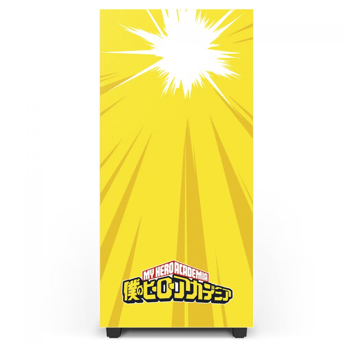 Gabinete Gamer NZXT Rivais H510i, Mid Tower, Vidro Temperado, Sem Fonte, Com 2 Fans, Preto e Amarelo, CA-H510I-MH-RV