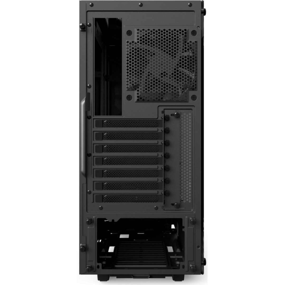 Gabinete Gamer NZXT S340 Elite, Mid Tower, Com 2 Fans, Vidro Temperado, Black, Sem Fonte, CA-S340W-B3
