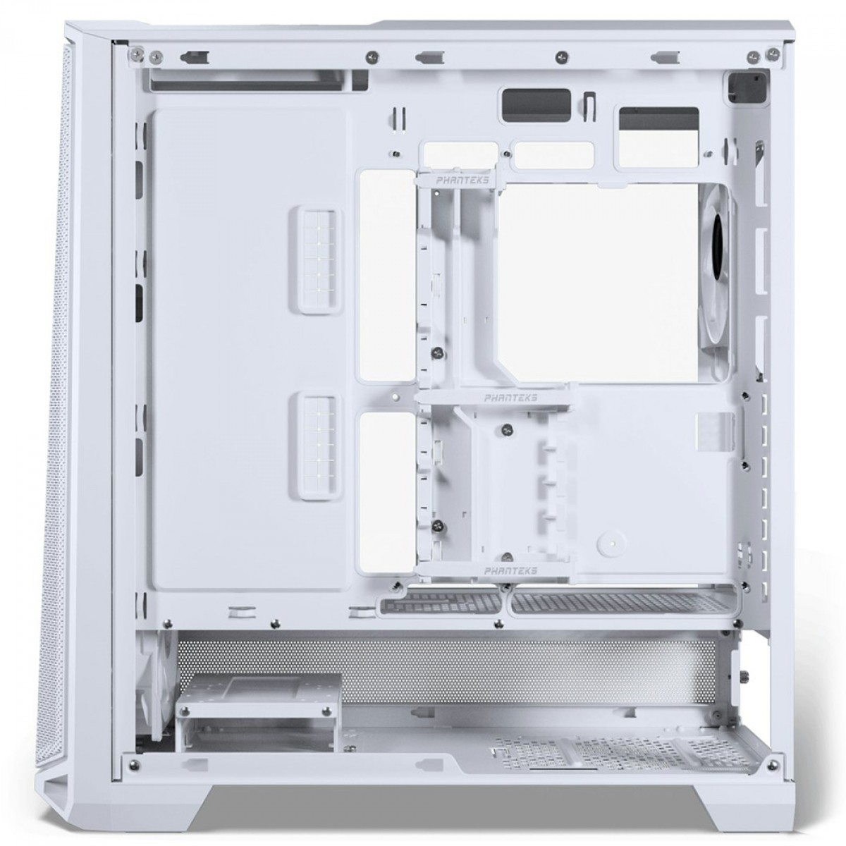 Gabinete Gamer Phanteks Eclipse G400A Matte White, Mid Tower, Vidro Temperado, EATX, Com 4 Fans D-RGB, Branco, PH-EC400GA_DMW01