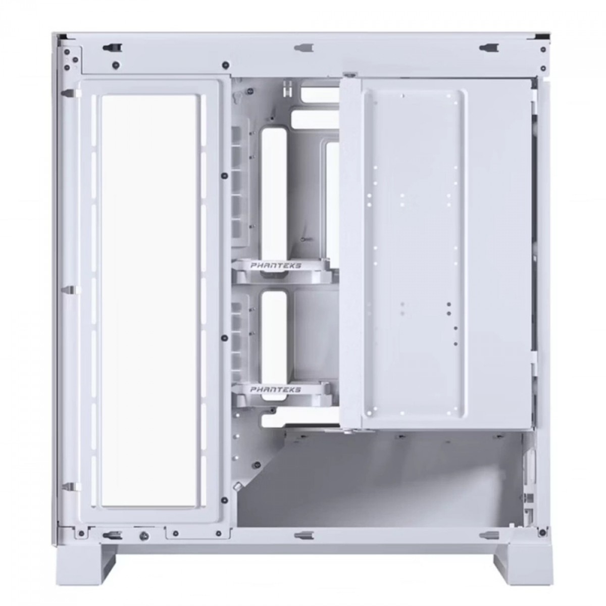 Gabinete Gamer Phanteks NV5 MK2, D-RGB, Mid Tower, Vidro Temperado, E-ATX, Branco, Sem Fonte, Sem Fan, PH-NV523TG_DMW02