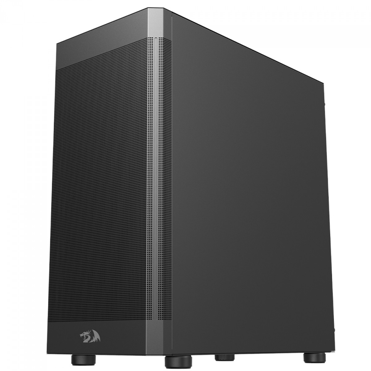 Gabinete Gamer Redragon Aeroflow, Mid Tower, Mesh, E-ATX, Black, Sem Fonte, Sem Fan, CA-603B