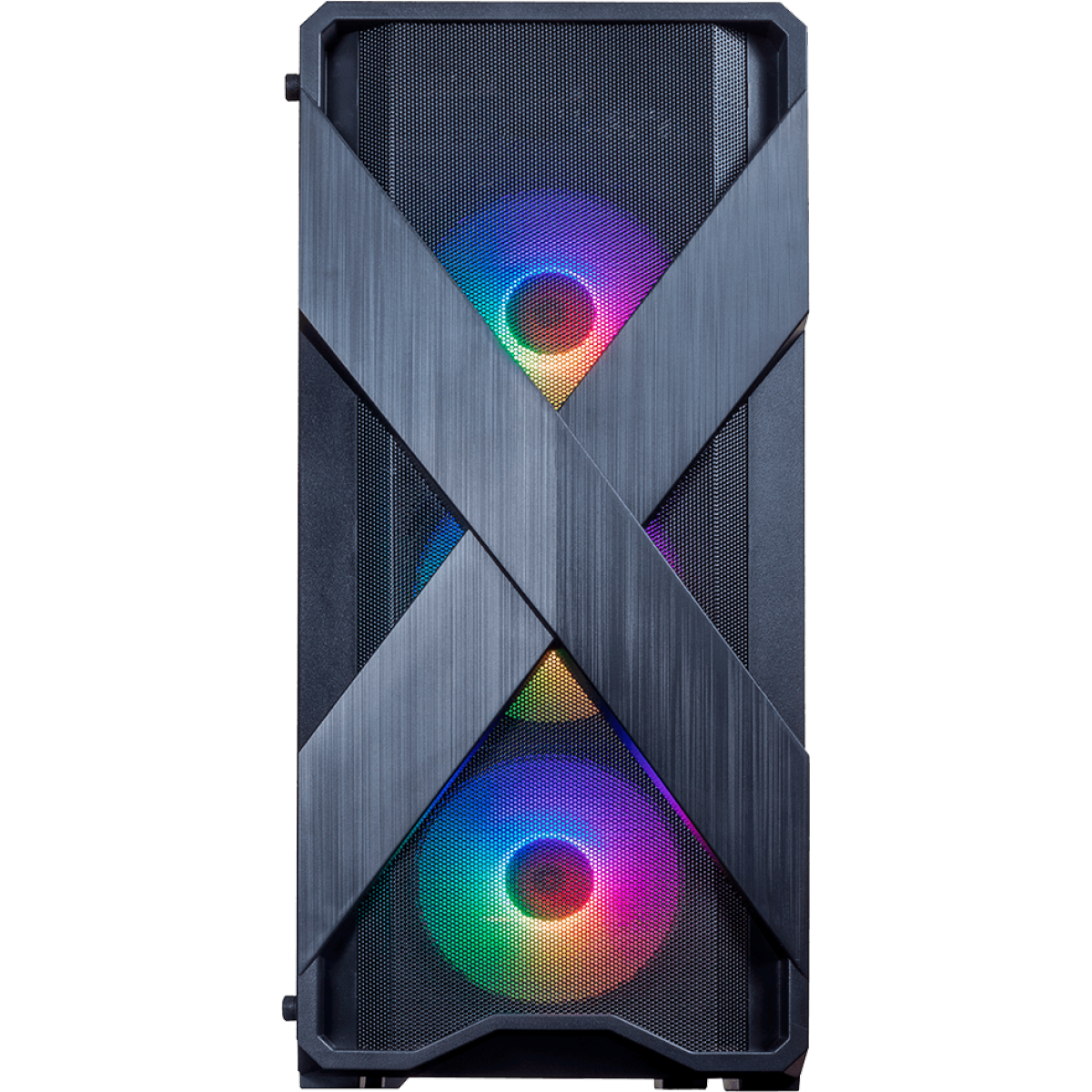 Gabinete Gamer Redragon Brawn, Mid Tower, Vidro Temperado, Black, Sem fonte, Sem Fan, GC-500