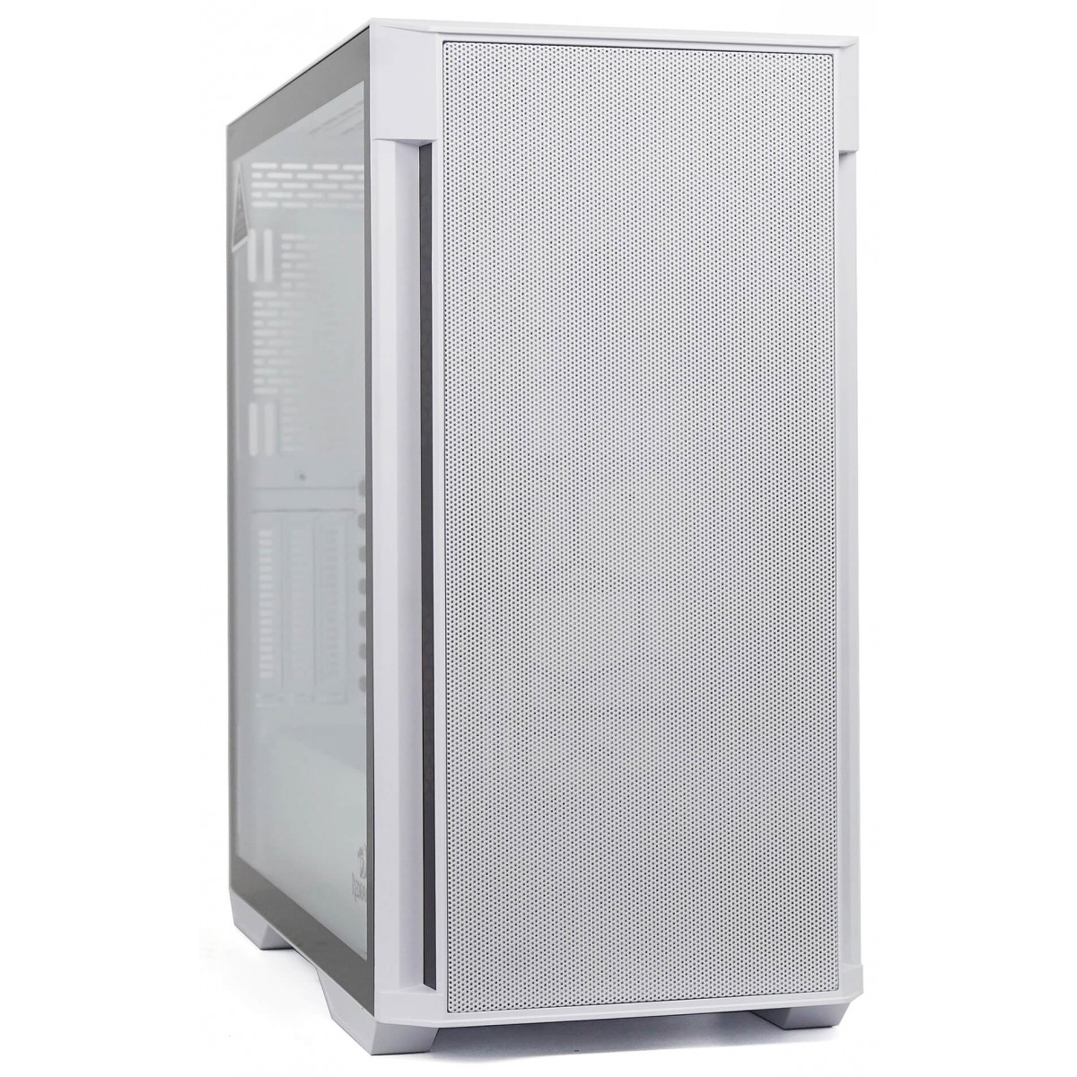 Gabinete Gamer Redragon Demolisher, Mid Tower, Vidro Temperado, White, ATX, Sem Fonte, Sem Fan, GC-706W