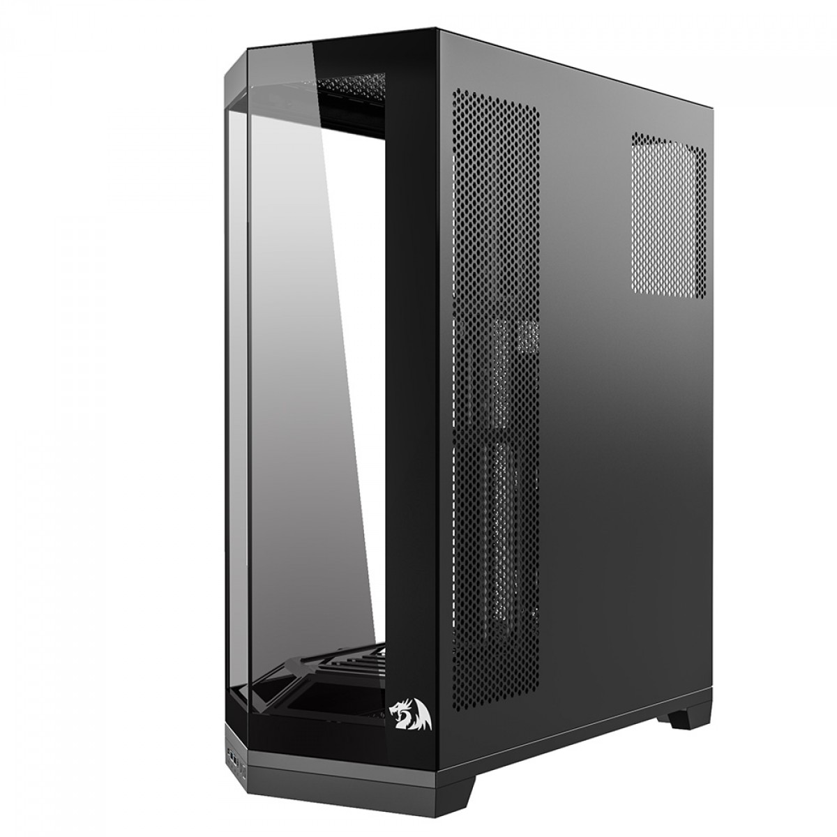 Gabinete Gamer Redragon Edge, Mid Tower, Vidro Temperado, ATX, Sem Fonte, Sem Fans, Preto, CA-608B