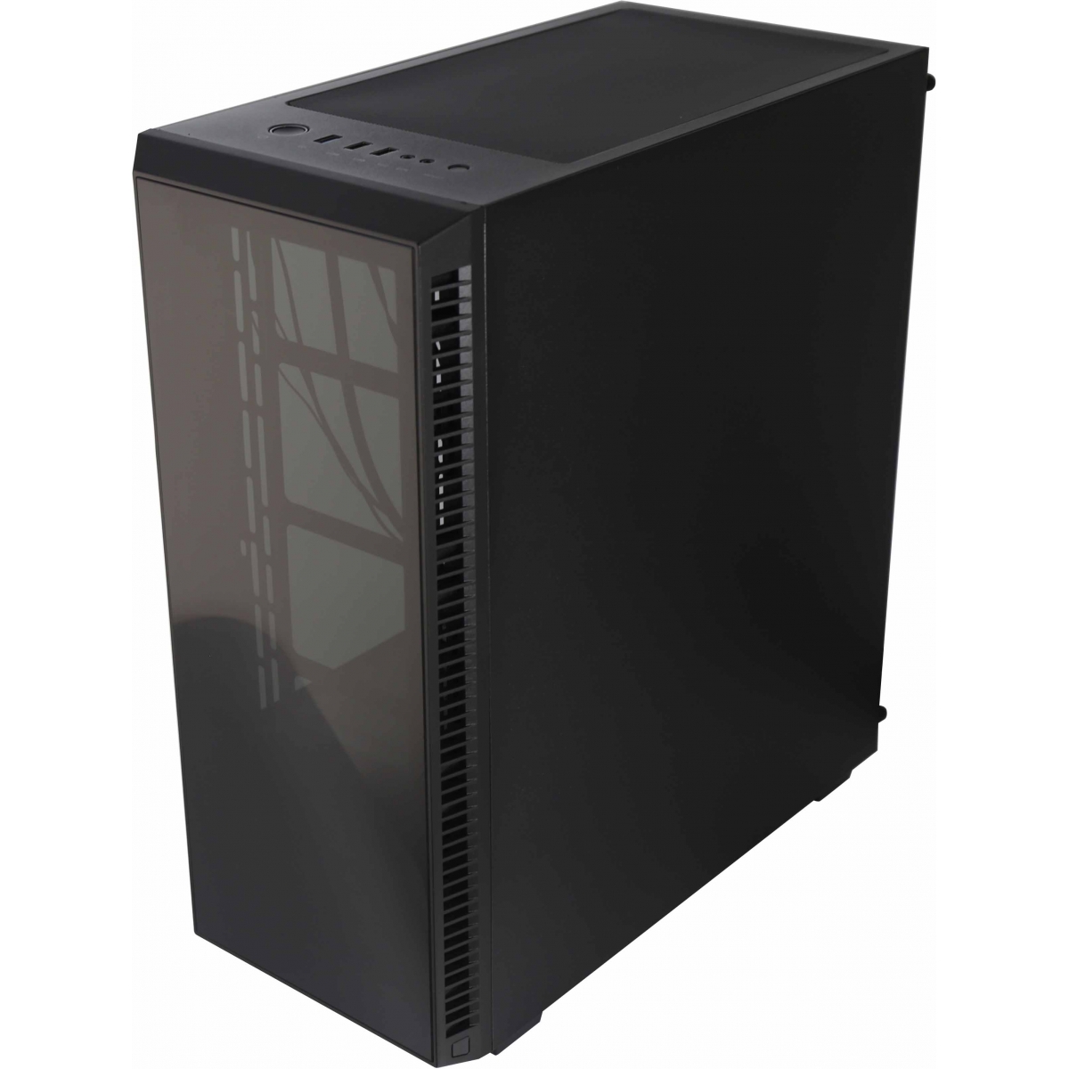 Gabinete Gamer Redragon, Grapple, Mid Tower, Vidro Temperado, Black, Sem Fonte, Sem Fan