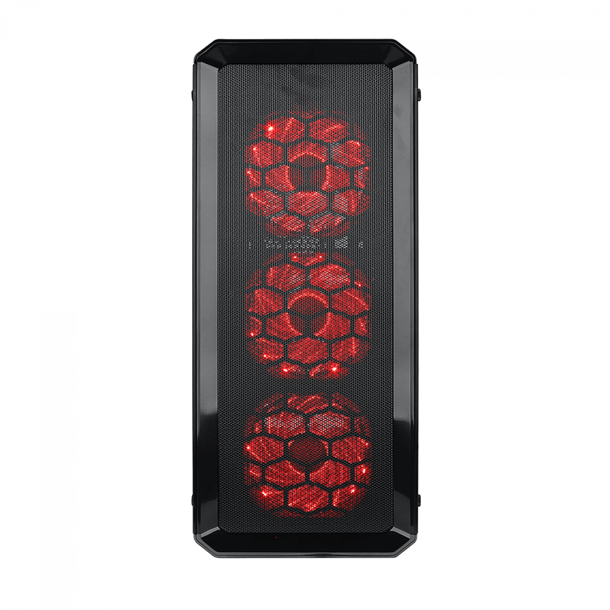 Gabinete Gamer Redragon Grimlock, Mid Tower, Vidro Temperado, Black, Sem Fonte, Com 1 Fan, GC-602-1