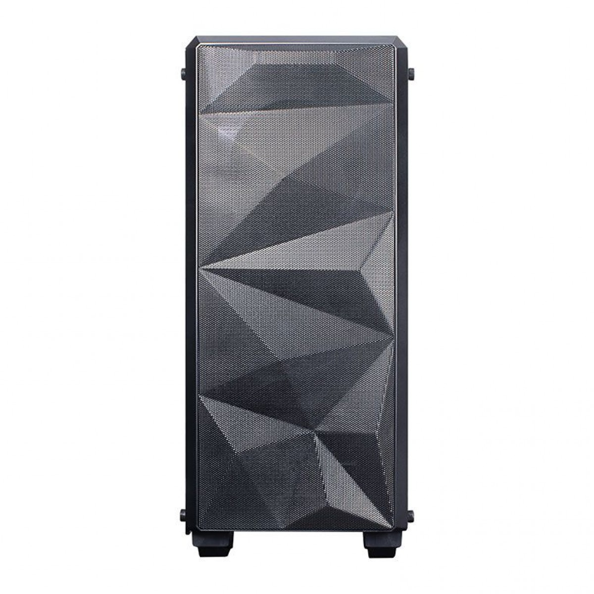 Gabinete Gamer Redragon Grindor, Mid Tower, Vidro Temperado, Black, Sem Fonte, Sem Fan