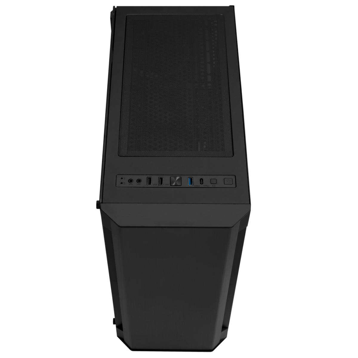 Gabinete Gamer Redragon, Nosecone, Mid Tower, Vidro Temperado, Black, Sem Fonte, Sem Fan, GC-909