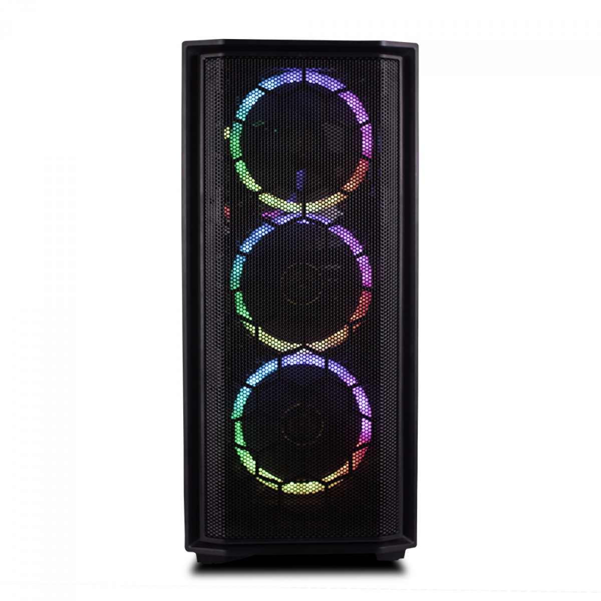 Gabinete Gamer Redragon Ramhorn, Mid Tower, S-Fan, Vidro Temperado, Black, Sem fonte