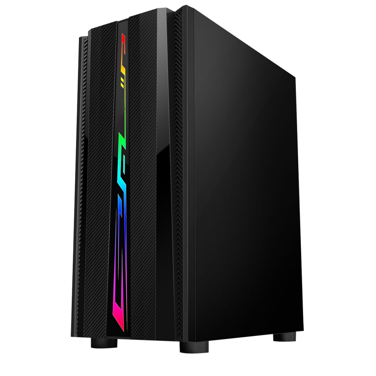 Gabinete Gamer Redragon Scalpel, Mid Tower, RGB, Vidro Temperado, Black, ATX, Sem Fonte, Sem Fans, GC-520