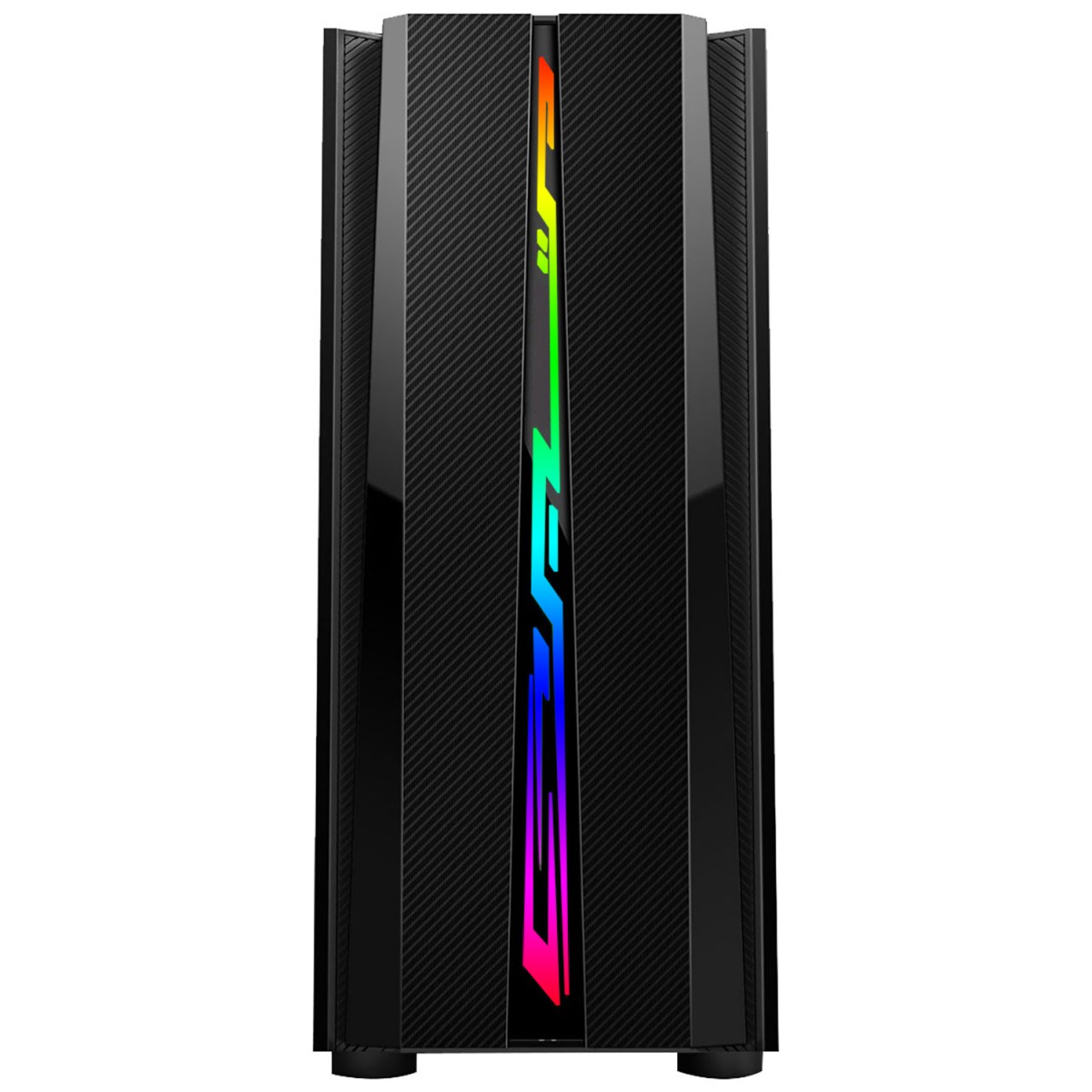 Gabinete Gamer Redragon Scalpel, Mid Tower, RGB, Vidro Temperado, Black, ATX, Sem Fonte, Sem Fans, GC-520