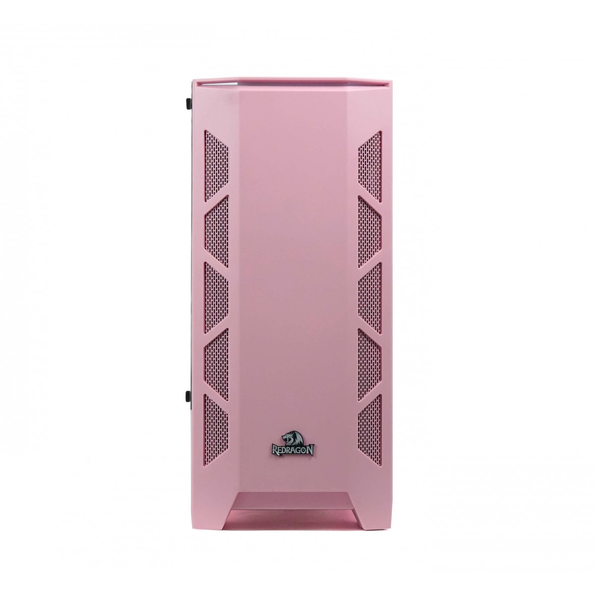 Gabinete Gamer Redragon Starscream, Mid Tower, Vidro Temperado, Pink, Sem Fonte, Sem Fan, GC-610P
