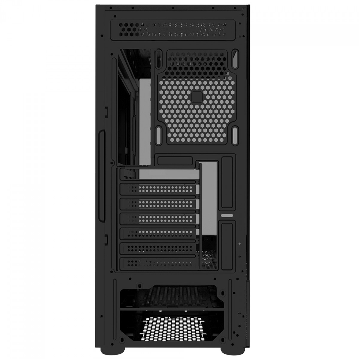 Gabinete Gamer SuperFrame Boreas, Mid Tower, Vidro Temperado, ATX, Sem Fans, Preto, SFGB-BOREAS-0