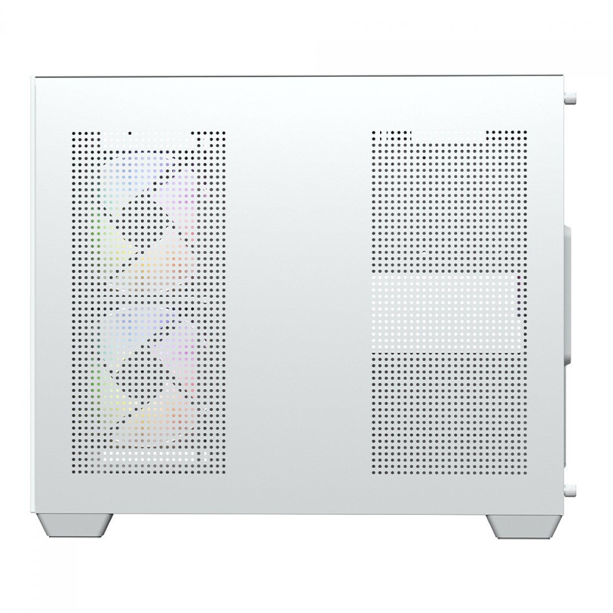 Gabinete Gamer SuperFrame Box, Mid Tower, Vidro Temperado, M-ATX, White, Sem Fonte, Sem Fan