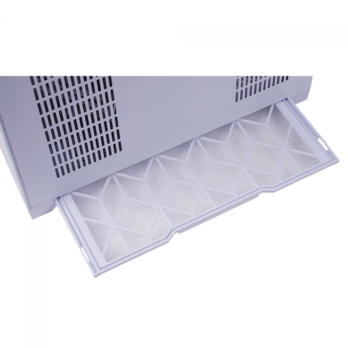 Gabinete Gamer SuperFrame Cristal, Mid Tower, Vidro Temperado, ATX, Com 4 Fans ARGB, Branco, SF-CS-CTMAW4F 