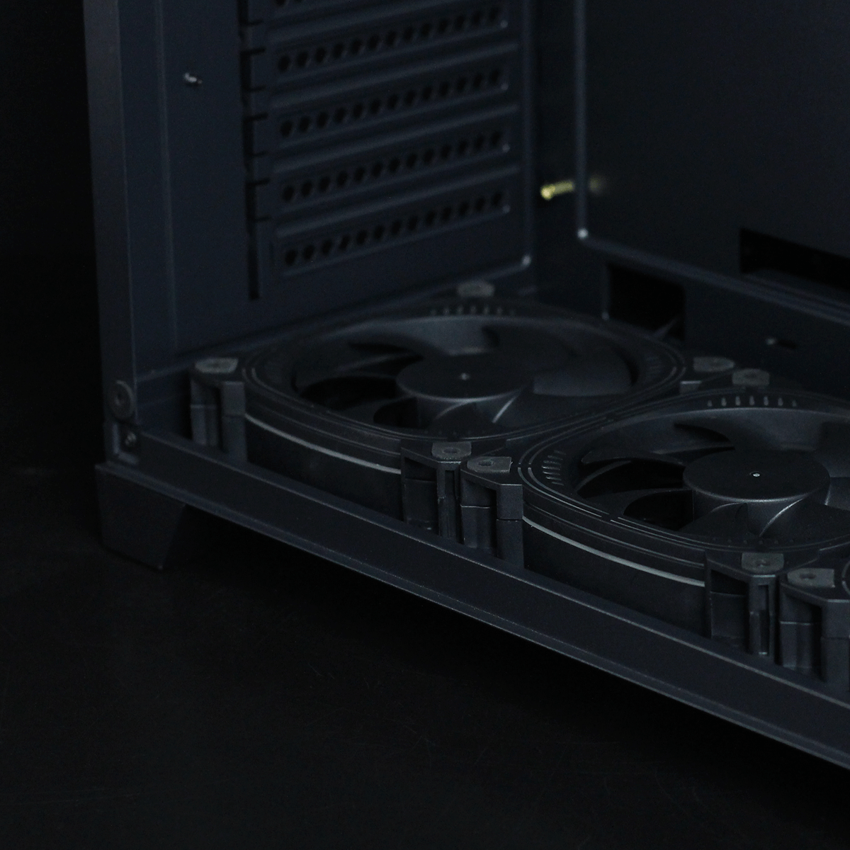 Gabinete Gamer SuperFrame Cube, Mid Tower, Vidro Temperado, ATX, Black, Sem Fonte, Com 10 Fans ARGB