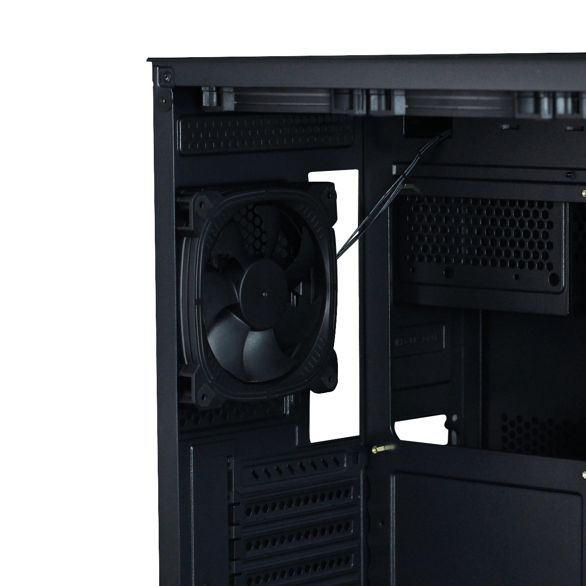 Gabinete Gamer SuperFrame Cube, Mid Tower, Vidro Temperado, ATX, Black, Sem Fonte, Sem Fan  