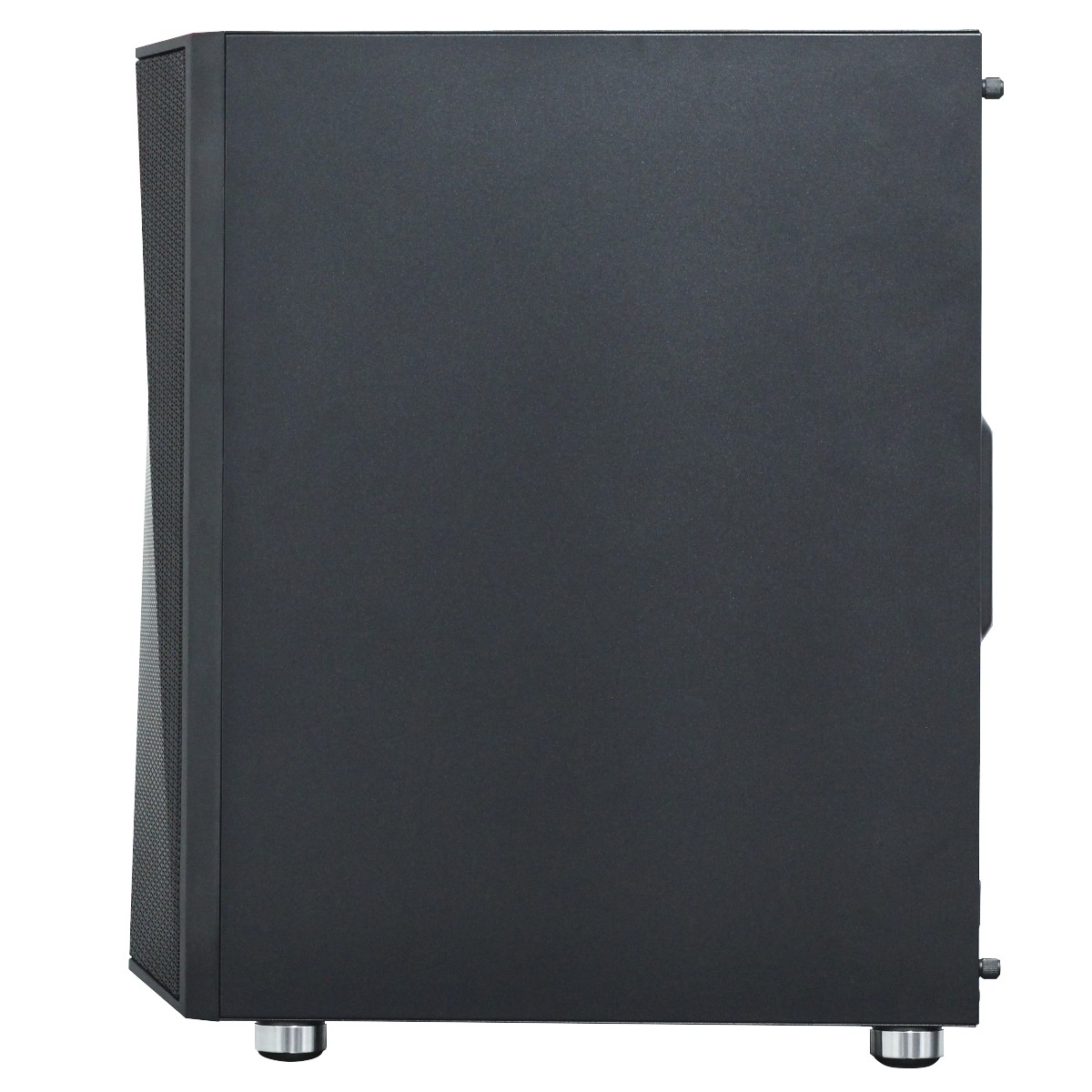 Gabinete Gamer SuperFrame Flow, Mid Tower, RGB, Vidro Temperado, ATX, Black, Sem Fonte, Com 3 Fans