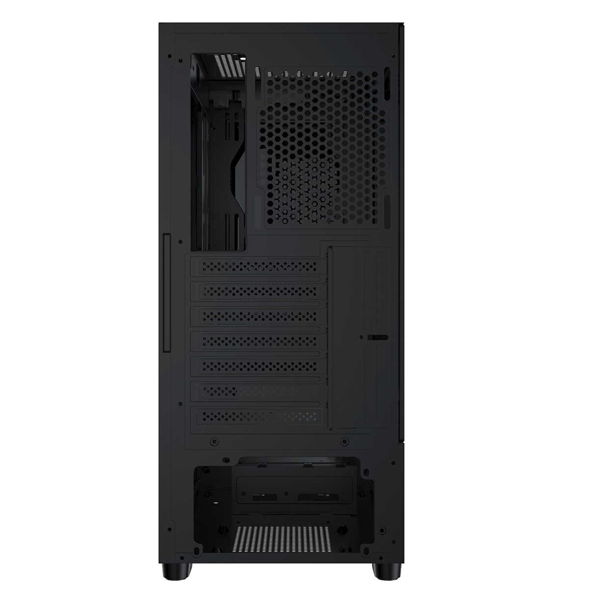Gabinete Gamer SuperFrame Strider, Mid Tower, ARGB, Vidro Temperado, ATX, Sem Fonte, Com 6 Fans