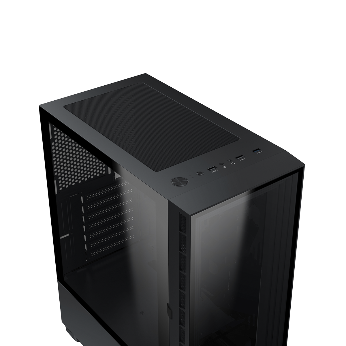 Gabinete Gamer SuperFrame Strider, Mid Tower, ARGB, Vidro Temperado, ATX, Sem Fonte, Com 6 Fans