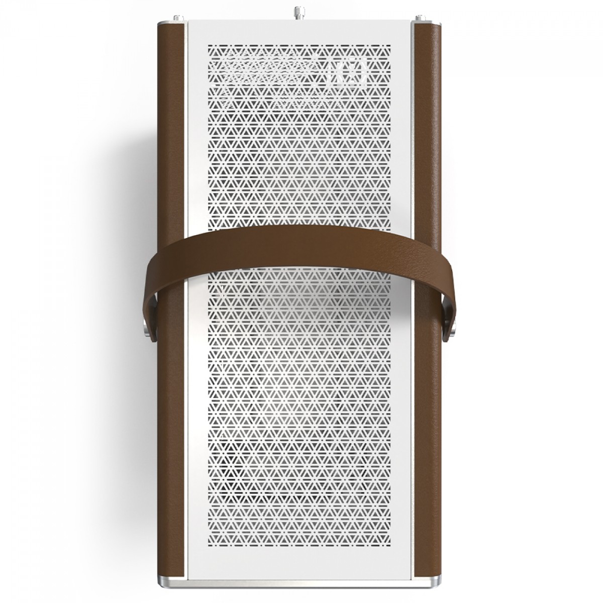 Gabinete Montech Heritage, Mini Tower, Couro e Metal, mATX, Sem Fonte, Sem Fan, Branco