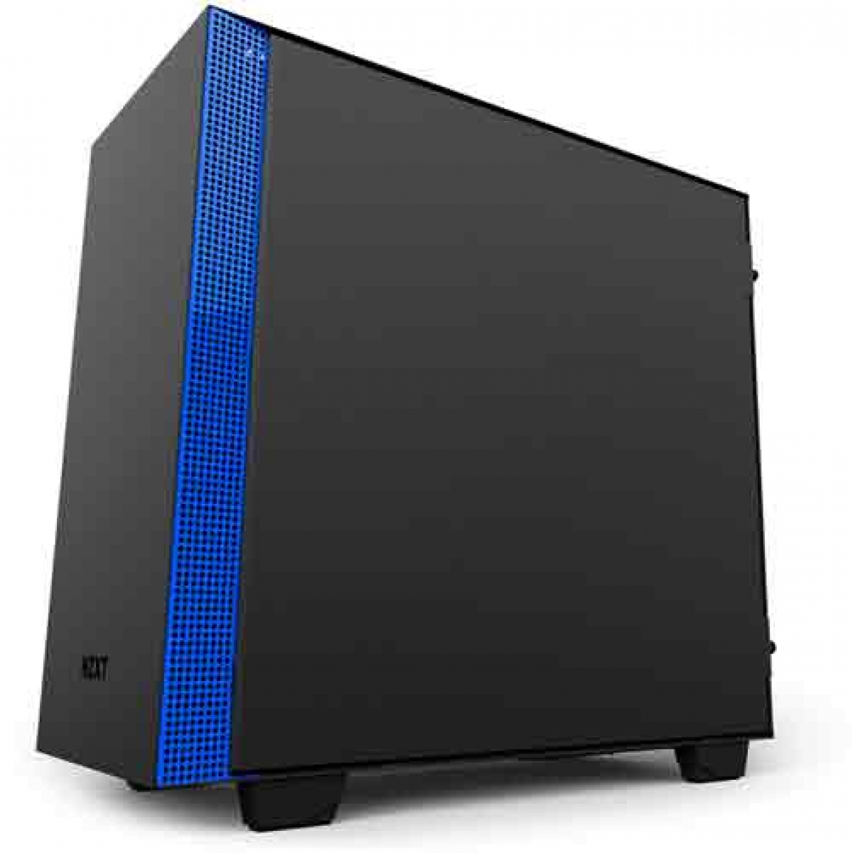 Gabinete Gamer NZXT H400I, Mid Tower, Com 3 Fans, Vidro Temperado, Sem Fonte, CA-H400W-BL