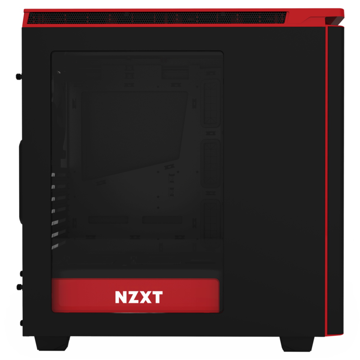 Gabinete NZXT H440 Mid Tower, Red, Sem Fonte, CA-H442W-M1