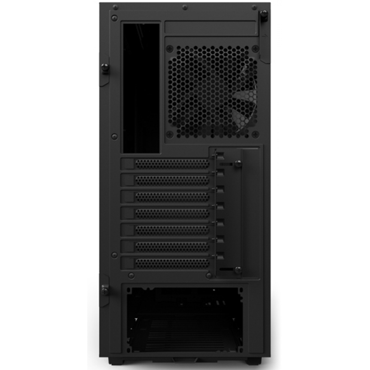 Gabinete Gamer NZXT H500, Mid Tower, Com 2 Fans, Vidro Temperado, Black, Sem Fonte, CA-H500B-B1