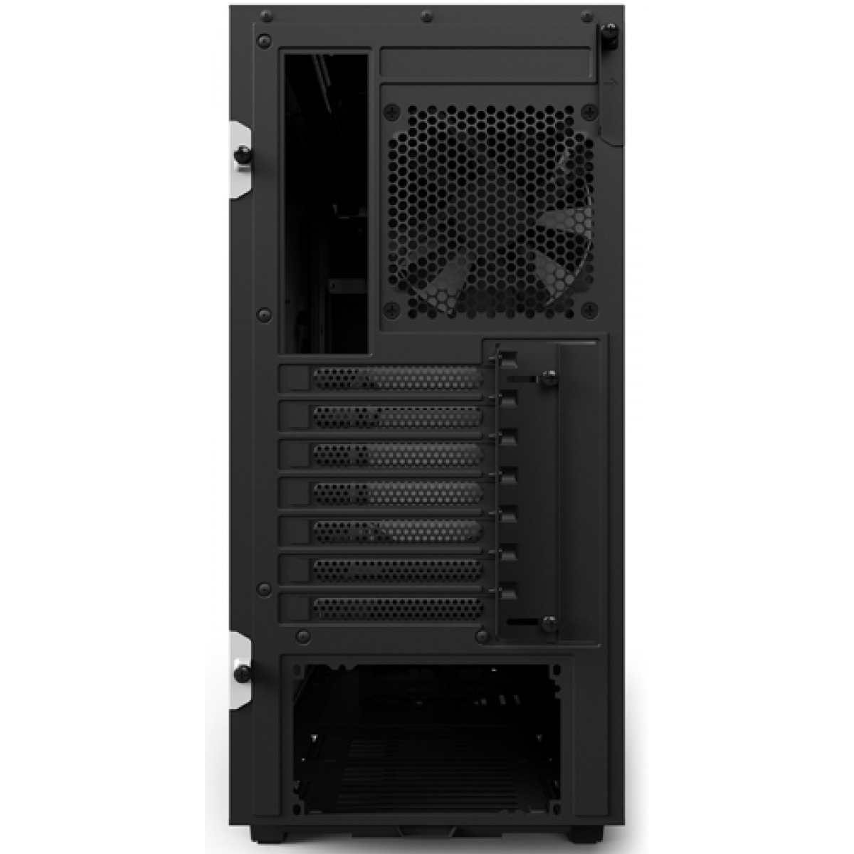 Gabinete Gamer NZXT H500, Mid Tower, Com 2 Fans, Vidro Temperado, White, Sem Fonte, CA-H500B-W1