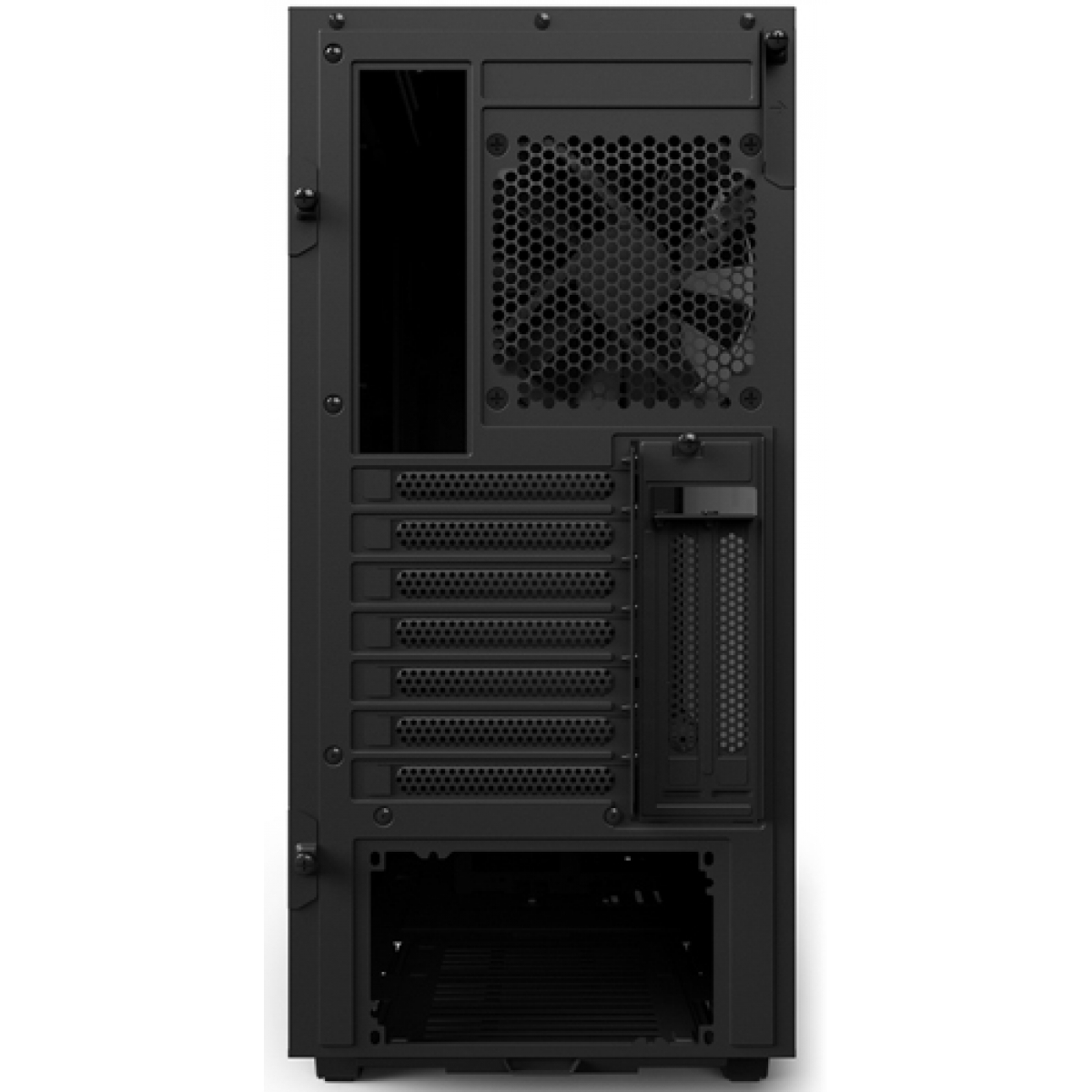 Gabinete Gamer NZXT H500I, Mid Tower, Com 2 Fans, Vidro Temperado, Black, Sem Fonte, CA-H500W-B1
