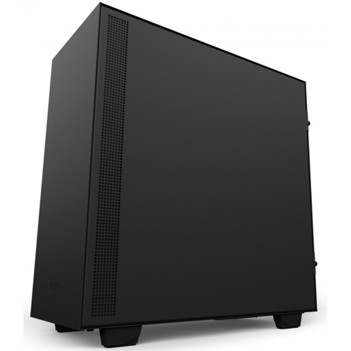 Gabinete Gamer NZXT H500I, Mid Tower, Com 2 Fans, Vidro Temperado, Black-Red, Sem Fonte, CA-H500W-BR