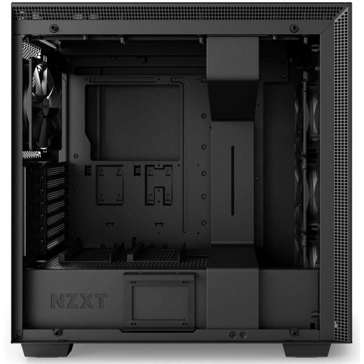 Gabinete Gamer NZXT H700, Mid Tower, Com 4 Fans, Vidro Temperado, Black, Sem Fonte, CA-H700B-B1