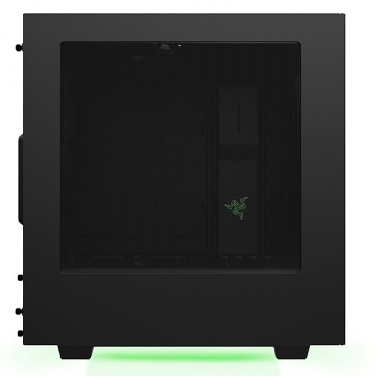 Gabinete NZXT S340 Razer Edition Mid Tower Sem Fonte, CA-S340W-RA
