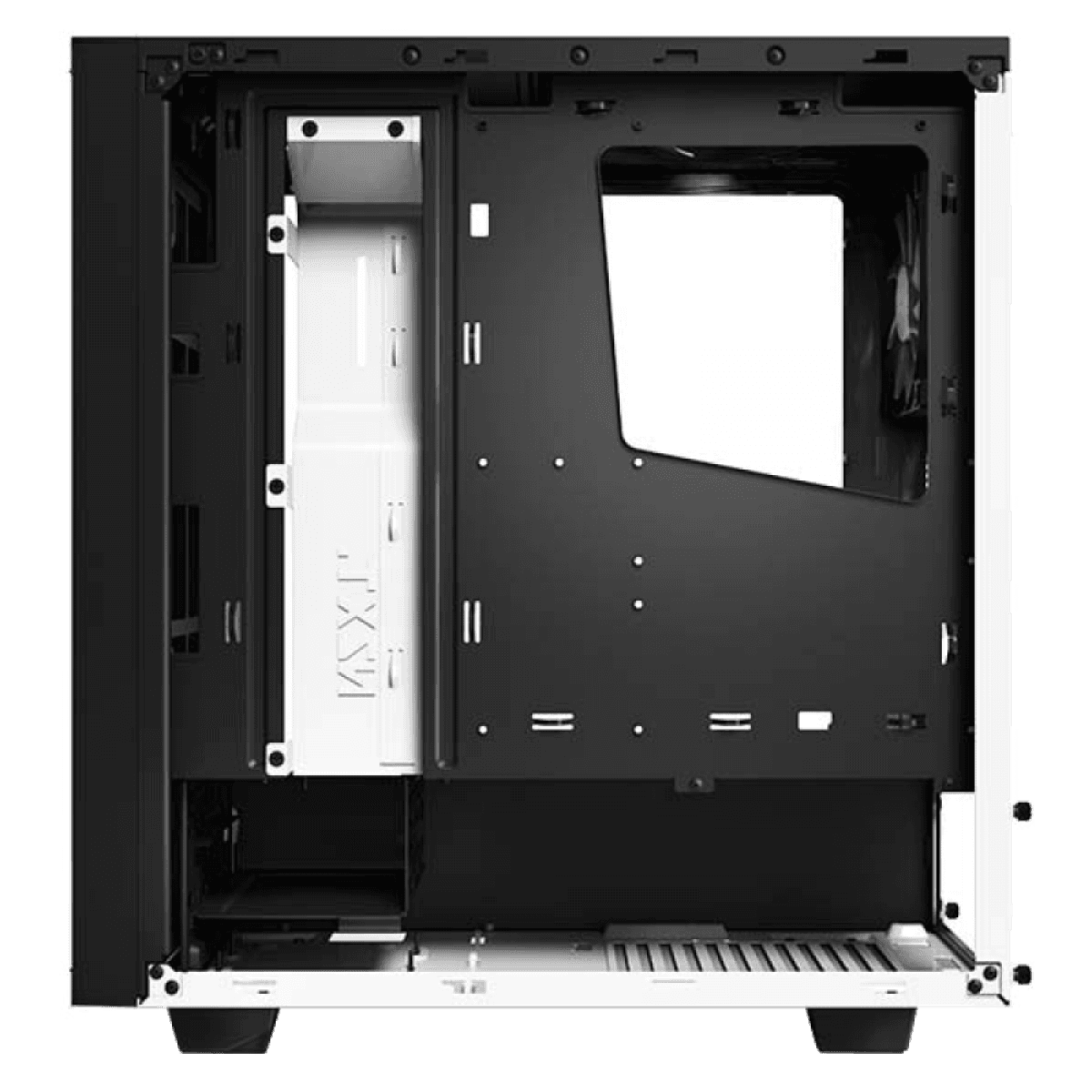 Gabinete Gamer NZXT S340, Mid Tower, Com 2 Fans, White, Sem Fonte, CA-S340W-W1